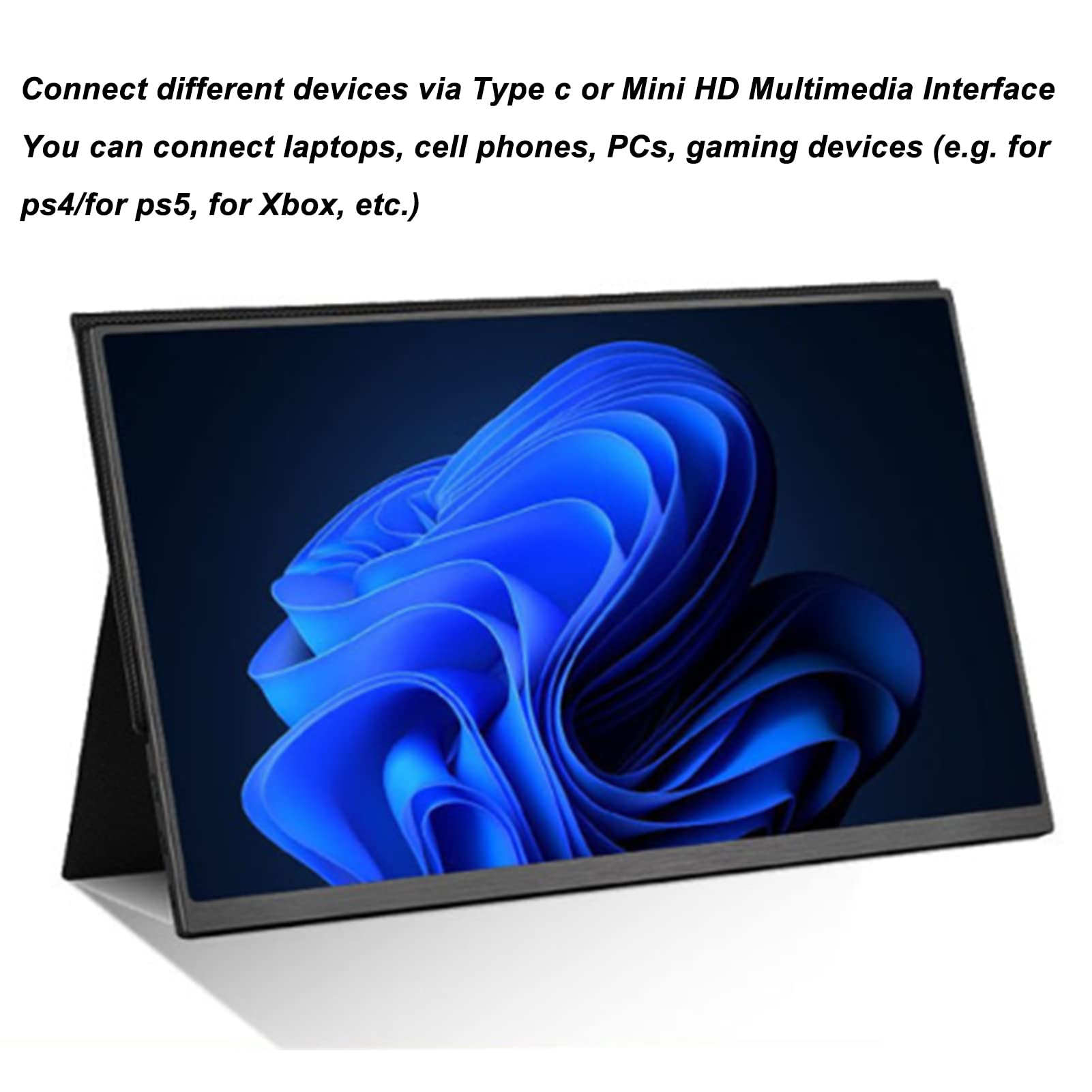 ポータブルモニター 15.6インチ HDR 1080P Amazon.co.jp: 15.6 インチ ポータブル モニター FHD 1080P IPS